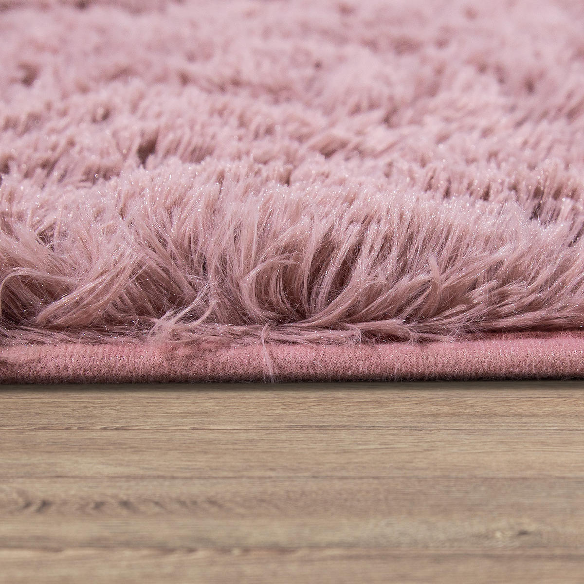 HOCHFLORTEPPICH 60/100 cm Silky 591 - Rosa, Textil (60/100cm) - Paco Home