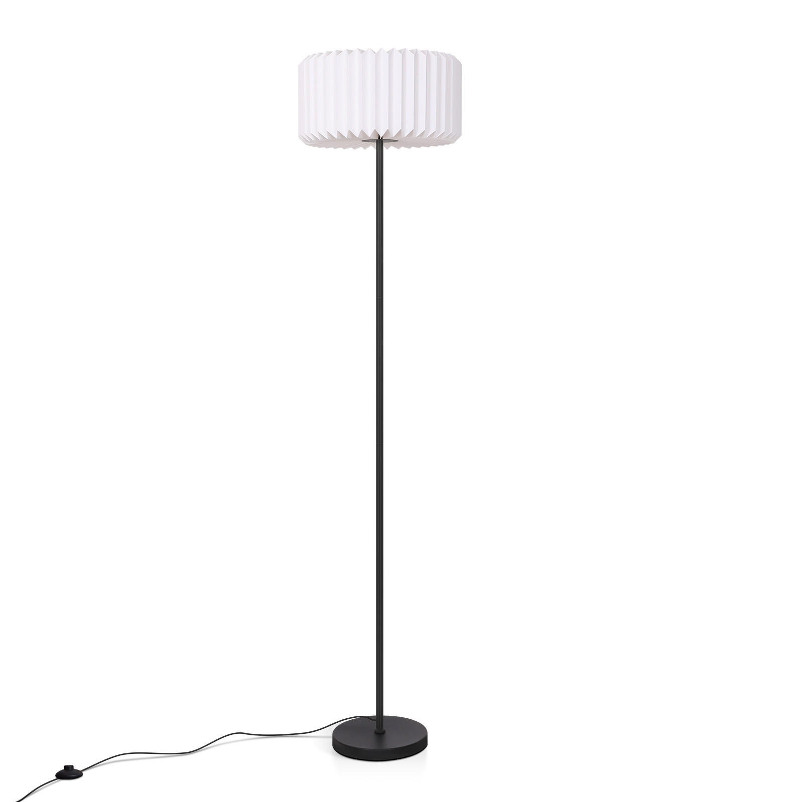 STEHLAMPE Glanzar 152.0/35.0/35.0 cm - Weiß, Karton (152/35/35cm) - ZMH