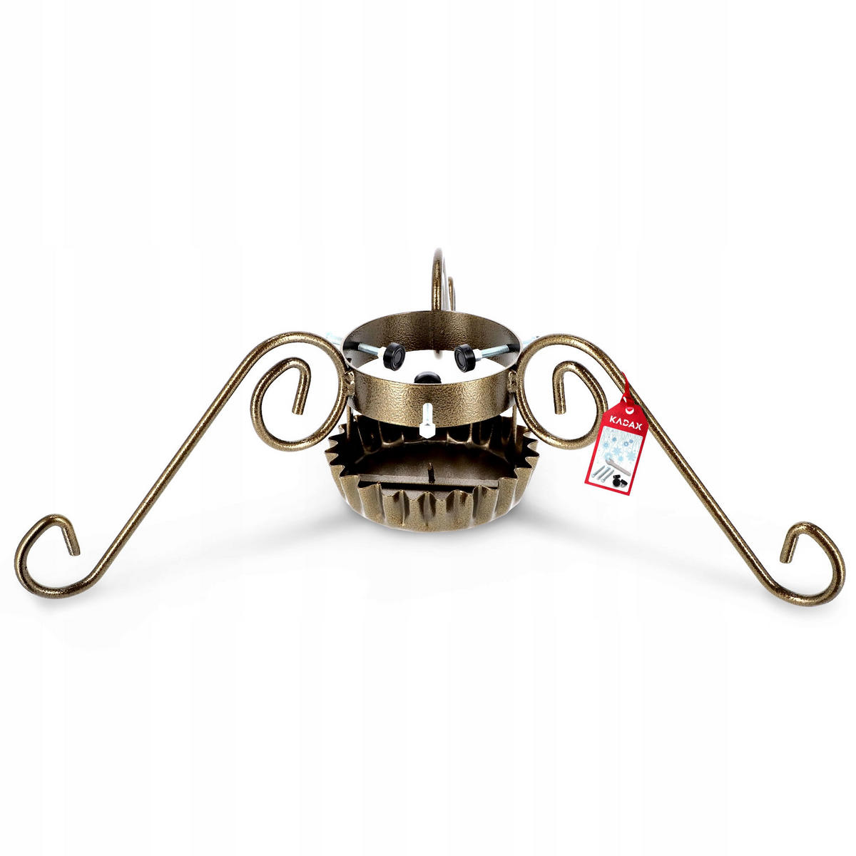 KADAX Weihnachtsbaumständer Weihnachtsbaumständer - Grün, Metall (18cm) - KADAX