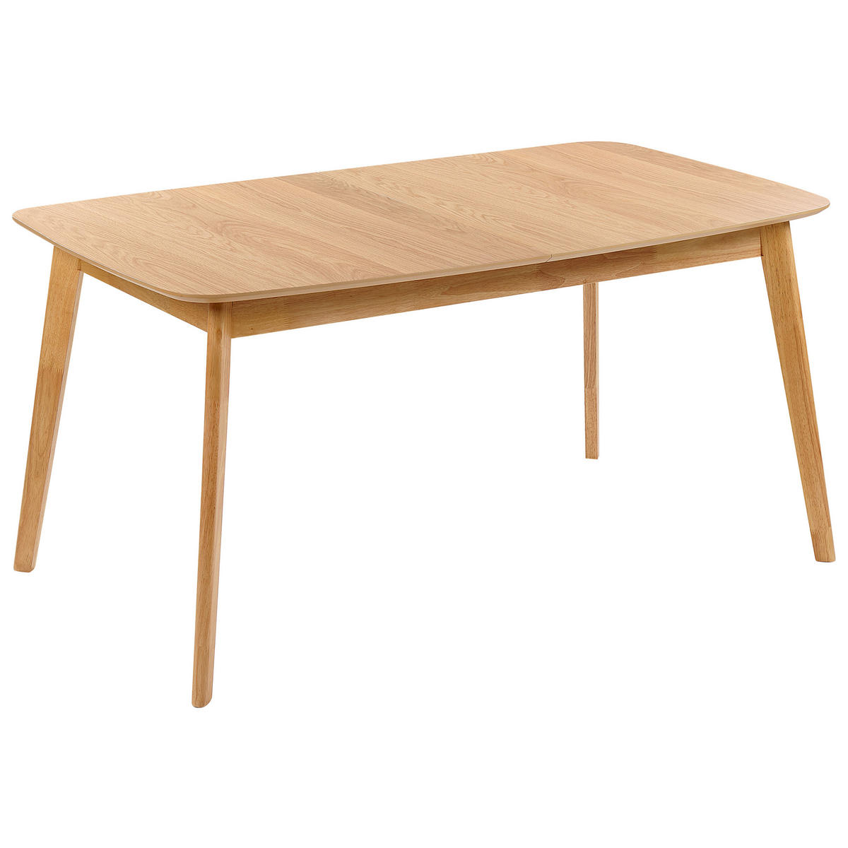 JÍDELNÍ STŮL 150-190/90/75 cm Světle hnědý Obdélníkový Madox - světle hnědá, kompozitní dřevo (150/90/75cm) - Beliani