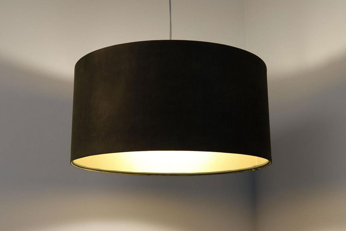 HÄNGELEUCHTE Gold 40/20 cm - Beige/Goldfarben, Kunststoff (40/0.4/20cm) - ONZENO
