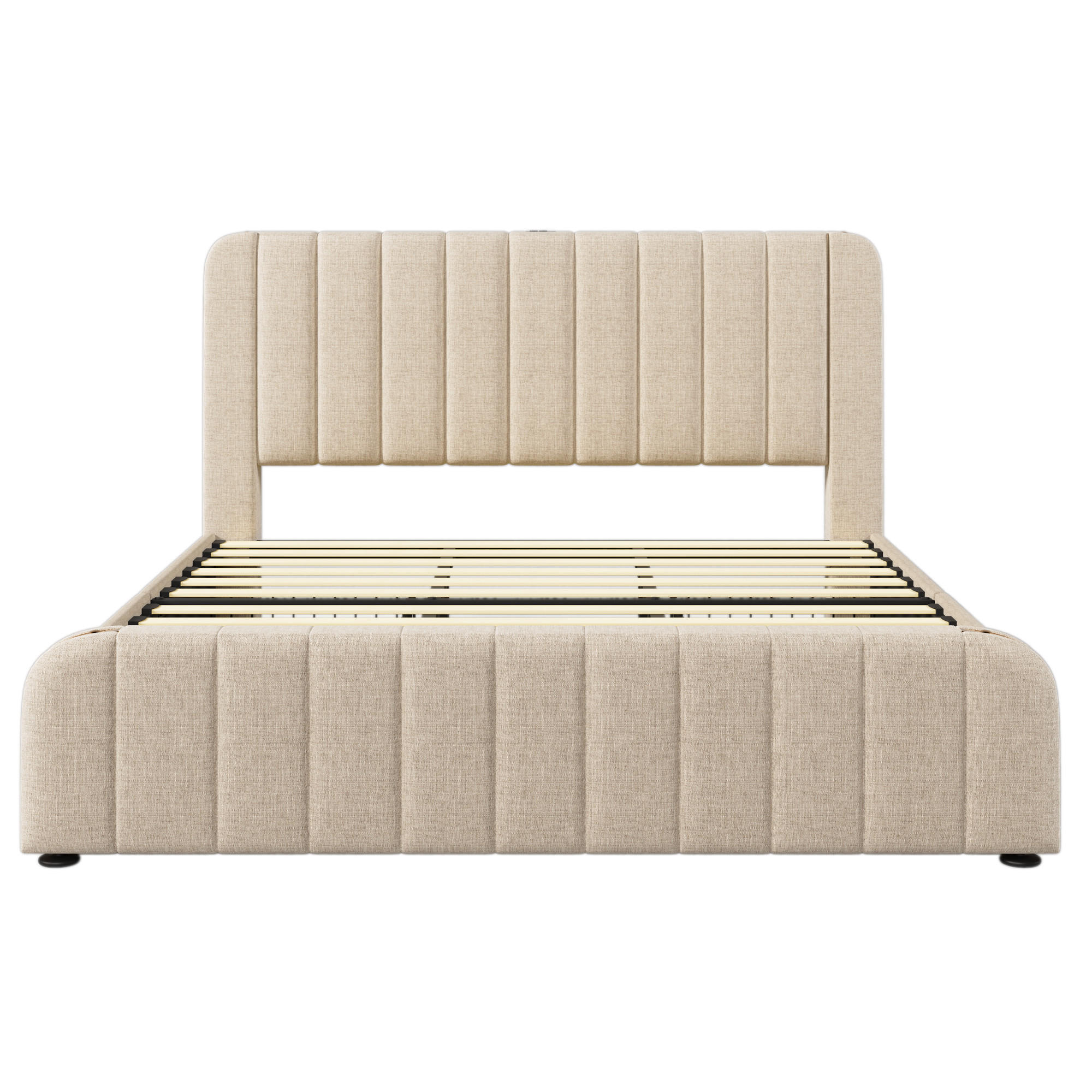 XXXLutz Polsterbett Beige