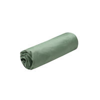 SPANNBETTLAKEN Baumwolle Elysée - Grün, Naturmaterialen (200/140cm)