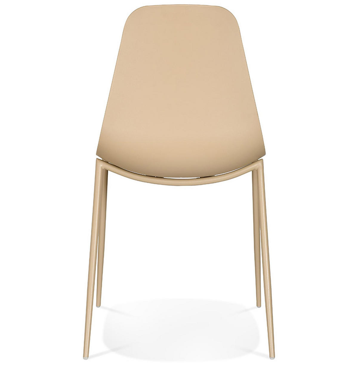 STUHL FELIZ beige - Beige, Kunststoff (48/88/48cm) - Légia Home