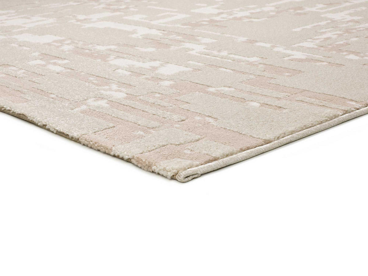 WEBTEPPICH creme Baresa 160/230 cm - Beige/Creme, Naturmaterialien/Textil (160/230cm) - Atticgo