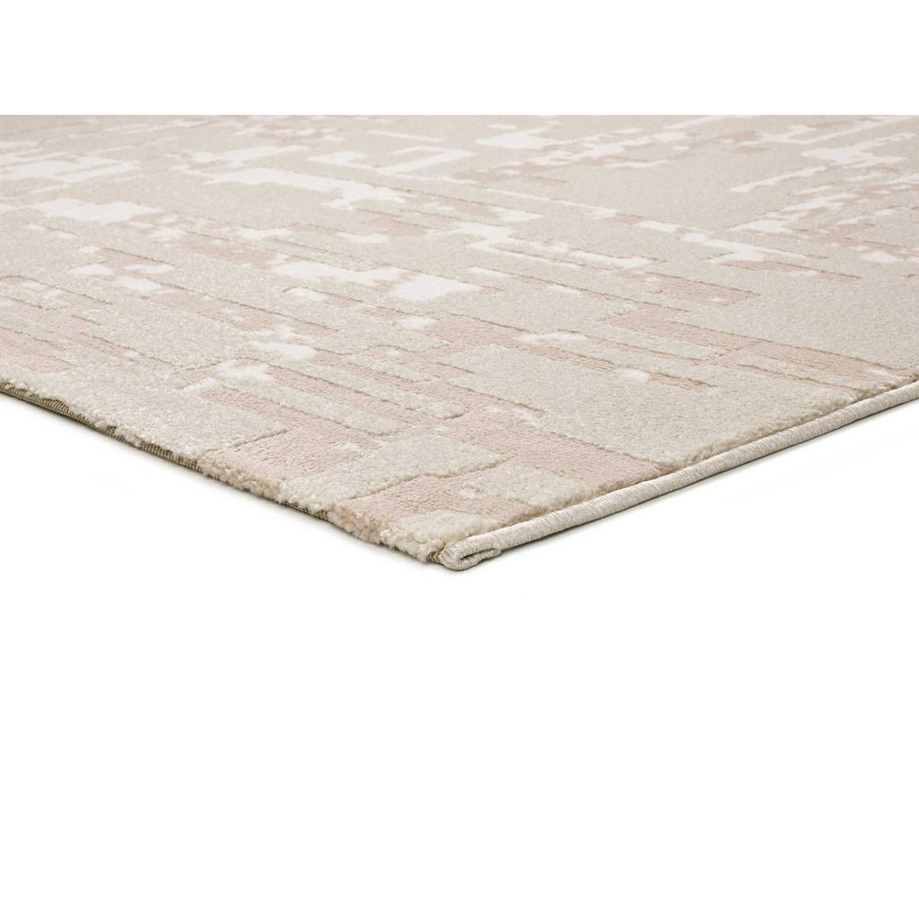 Thumbnail - Atticgo Webteppich, Beige, Creme, Textil, Abstrakt, Rechteckig, 133x190 cm, Oeko-Tex® Standard 100, für Fußbodenheizung ...