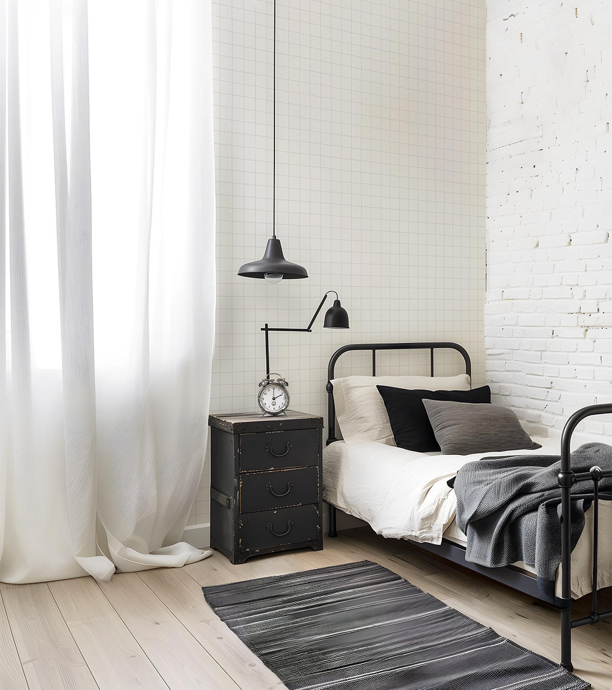 VLIESTAPETE Minima 50 cm x 10 m, beige/grau - Beige/Grau, Papier (50/1000cm) - Lilipinso