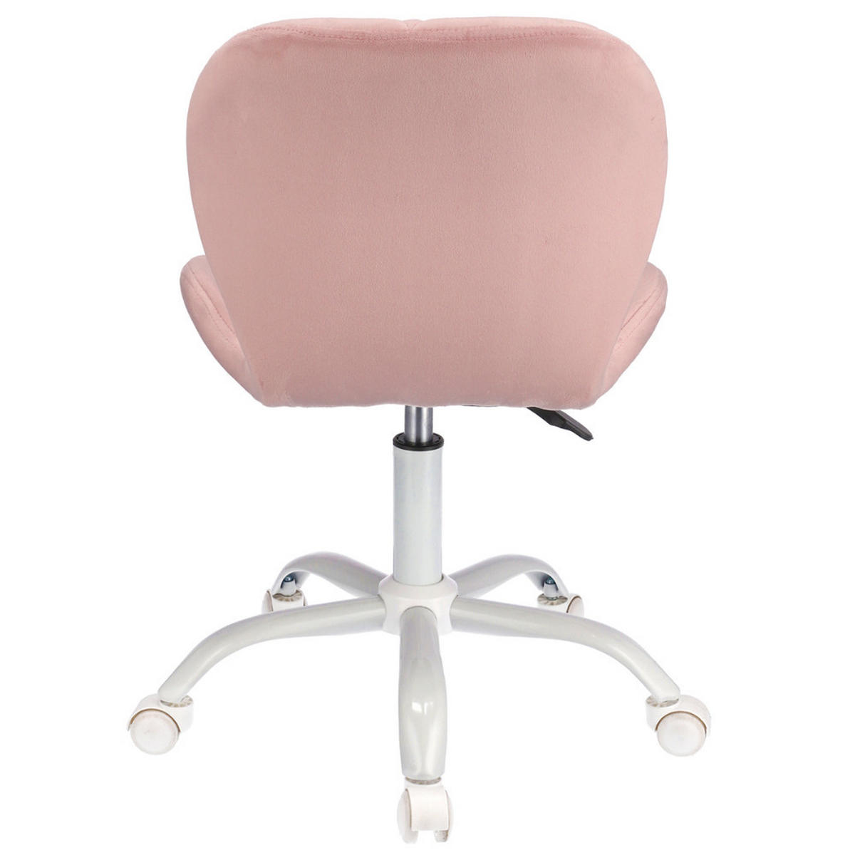DREHSTUHL ENDO - rosa - Pink/Weiß, Kunststoff/Metall (46/85/52cm) - JuMi