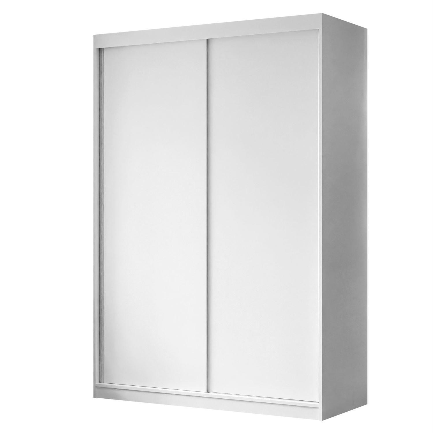 KLEIDERSCHRANK CAMARO 150 cm Weiß - Weiß, Holzwerkstoff (150/215/59cm) - Lookway
