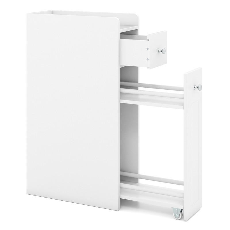 Costway Nischenschrank Weiß 40x70x18 cm
