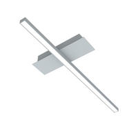 LED-DECKENLEUCHTE - Grau, Metall (2/50/2cm) - Lumicom