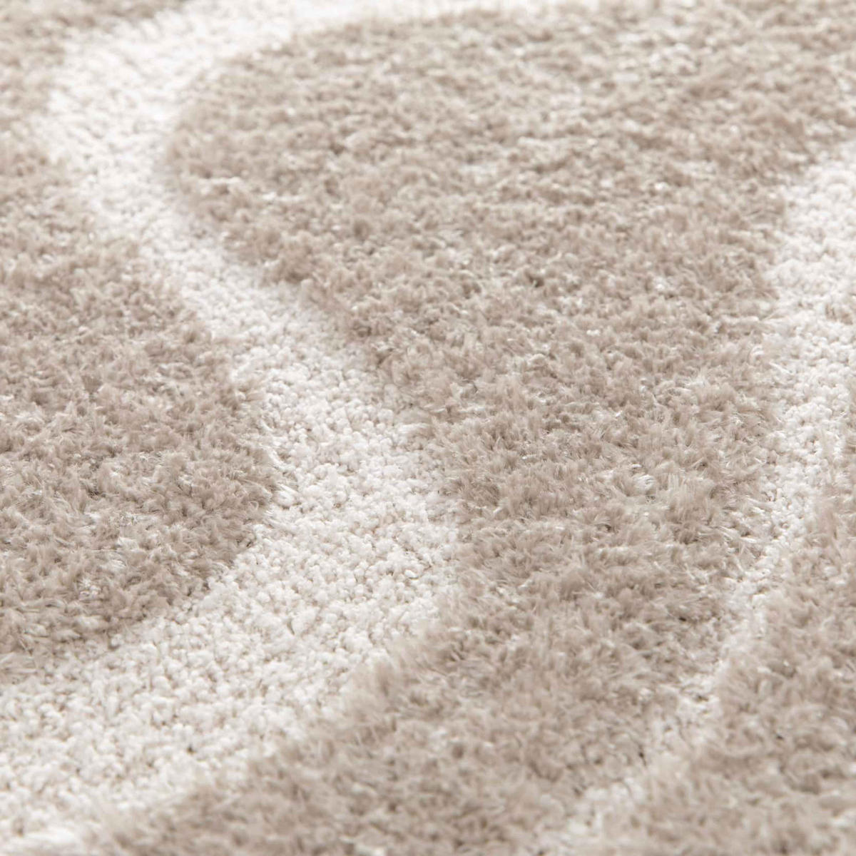 TEPPICH, Taupe - Taupe, Textil (160/230cm) - Oviala