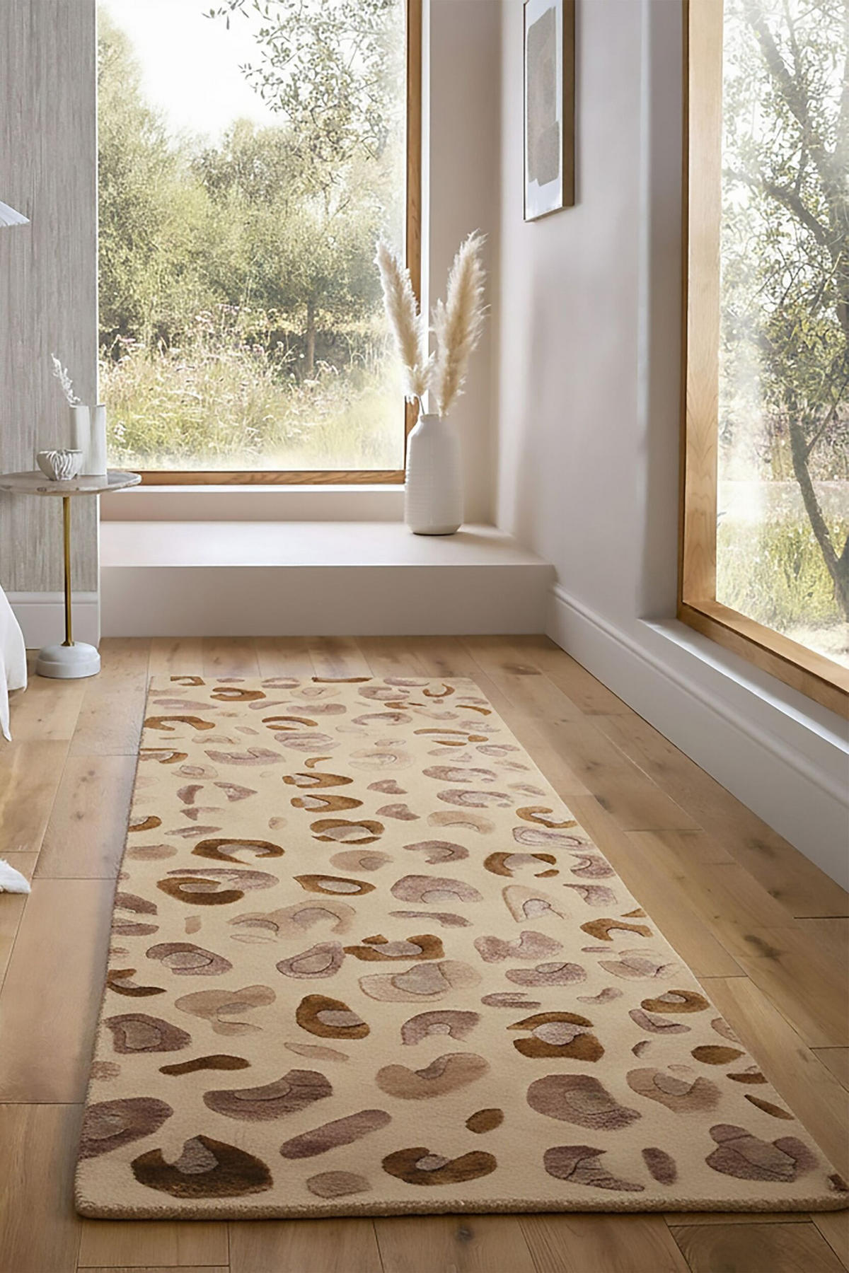 KURZFLORTEPPICH SABLE, mit Tier-Motiv, Natur, 80 x 230 cm - Beige, Textil (80/230cm) - KADIMA DESIGN