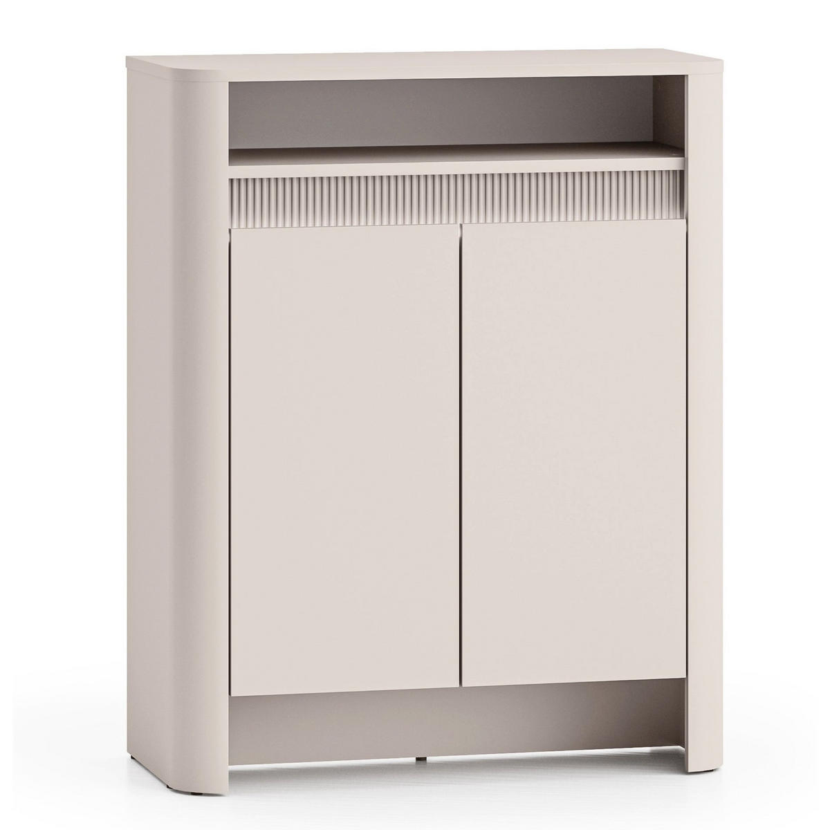 SCHUHSCHRANK Crupet Taupe 75 cm - Taupe, Holzwerkstoff (75/93.7/34cm) - Homebook