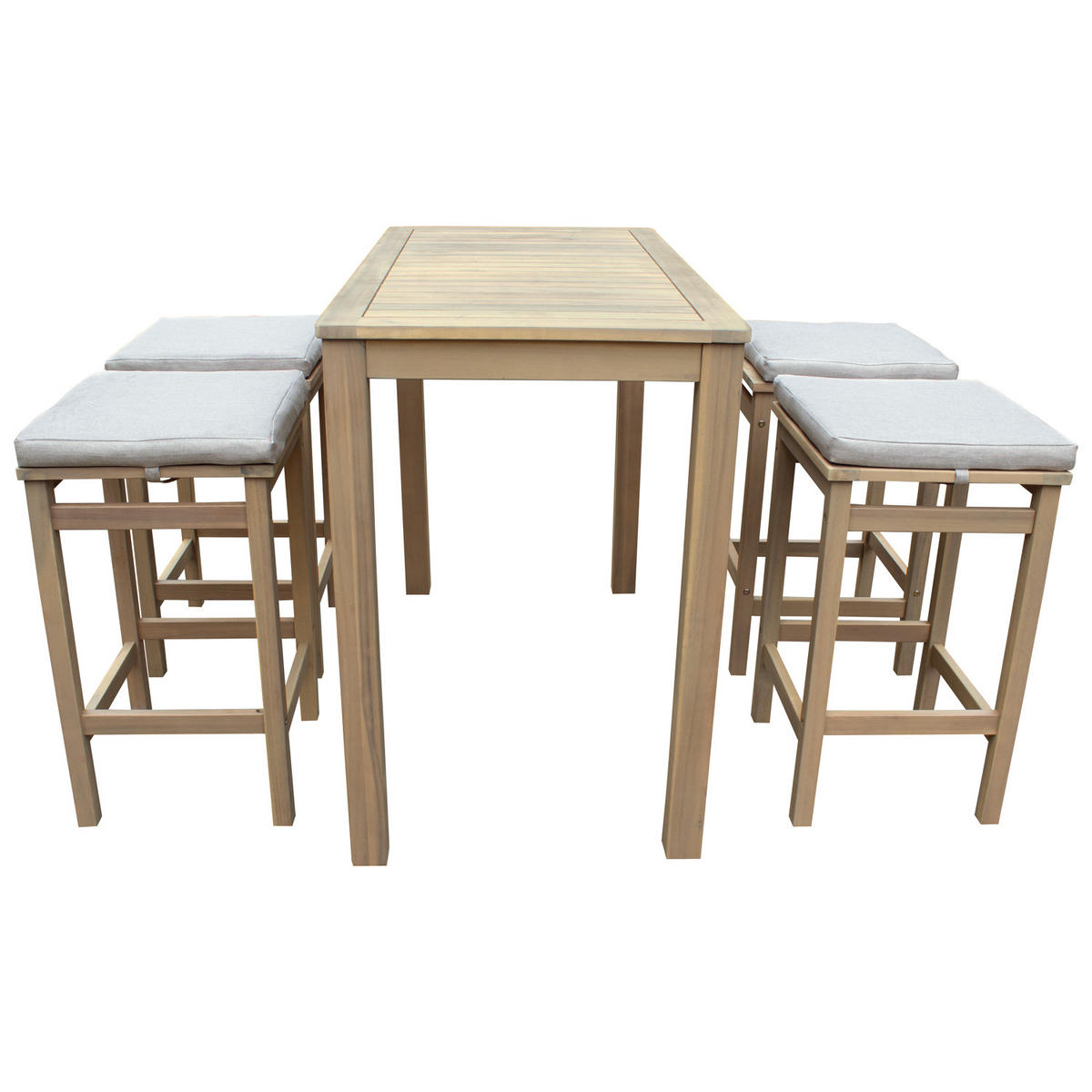 STEHIMBISS Aruba Sand 4 Plätze - Beige, Holz - Happy Garden