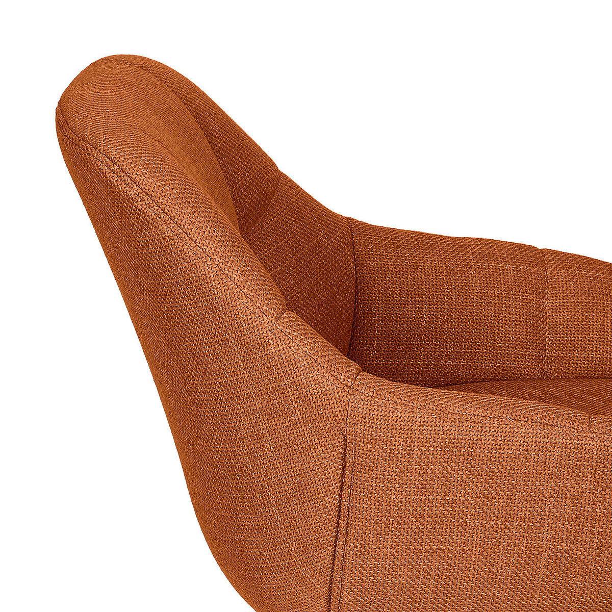 POLSTERSTUHL 2ER-SET - Metall / Textil - Rot, Textil/Metall (57/83/65cm) - home24