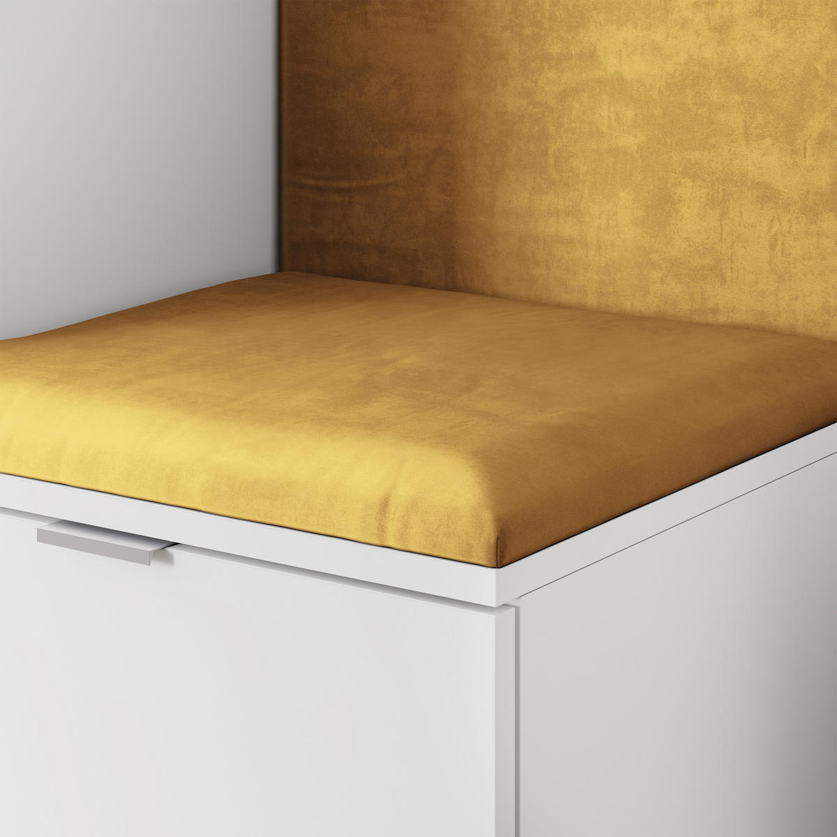 GARDEROBENSCHRANK VIRA 95/181/51 cm Modern Garderobe-Set Eiche Lefkas - Eichefarben/Gelb, Holzwerkstoff (95/181/51cm) - MASSENO