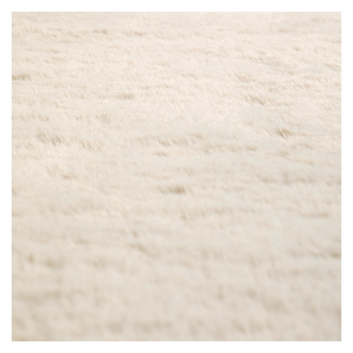 TEPPICH Eddy elfenbein 120 x 170 cm - Weiß, Textil (120/170cm) - Vivaraise