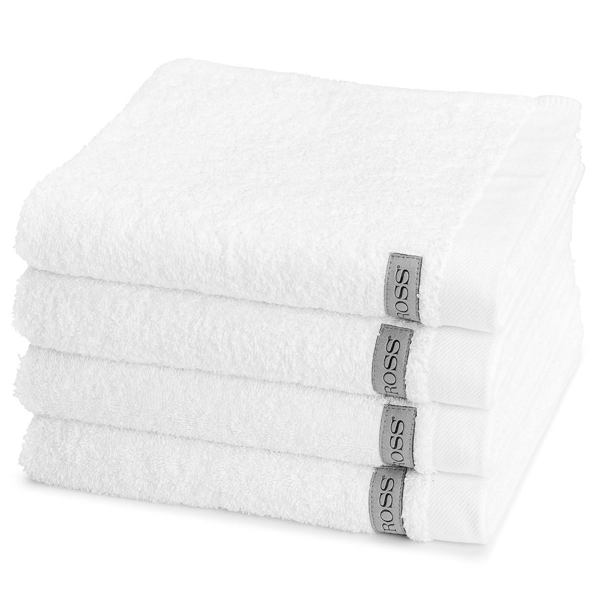 HANDTUCH Sinfonie 4er-Set - Weiß, Textil (50/100cm) - Ross