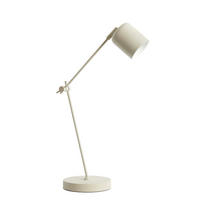 TISCHLAMPE Rijeka Grau Ø38/51 cm - Grau, Metall (38/15/51cm) - Light & Living