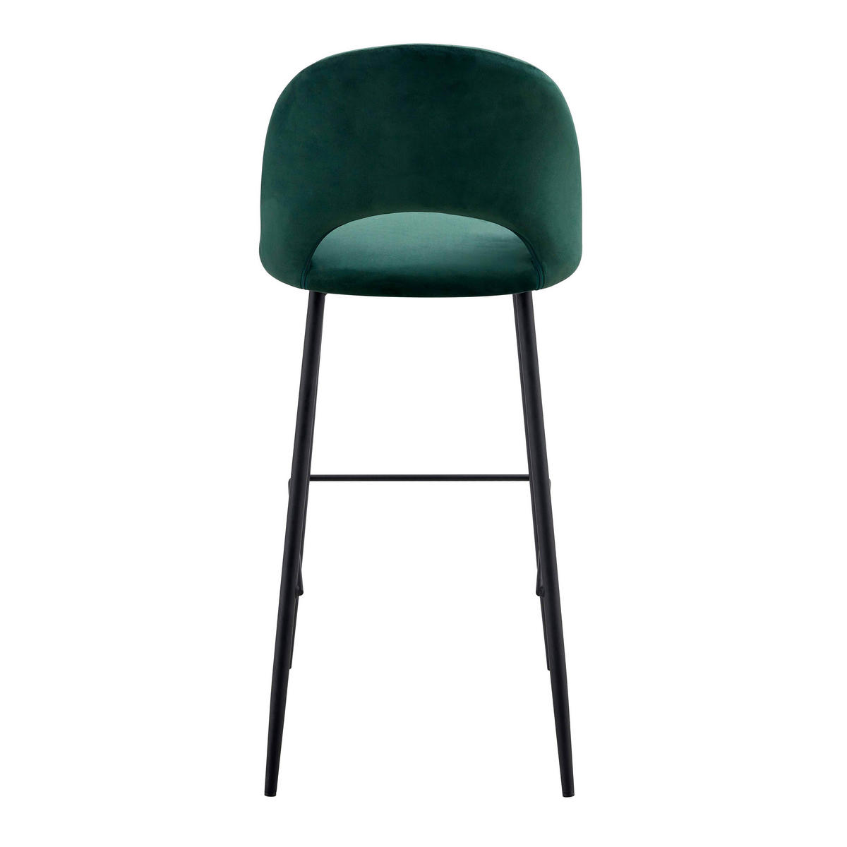 BARHOCKER 2-tlg., Grün - Grün, Metall (44/103/51cm) - Oviala