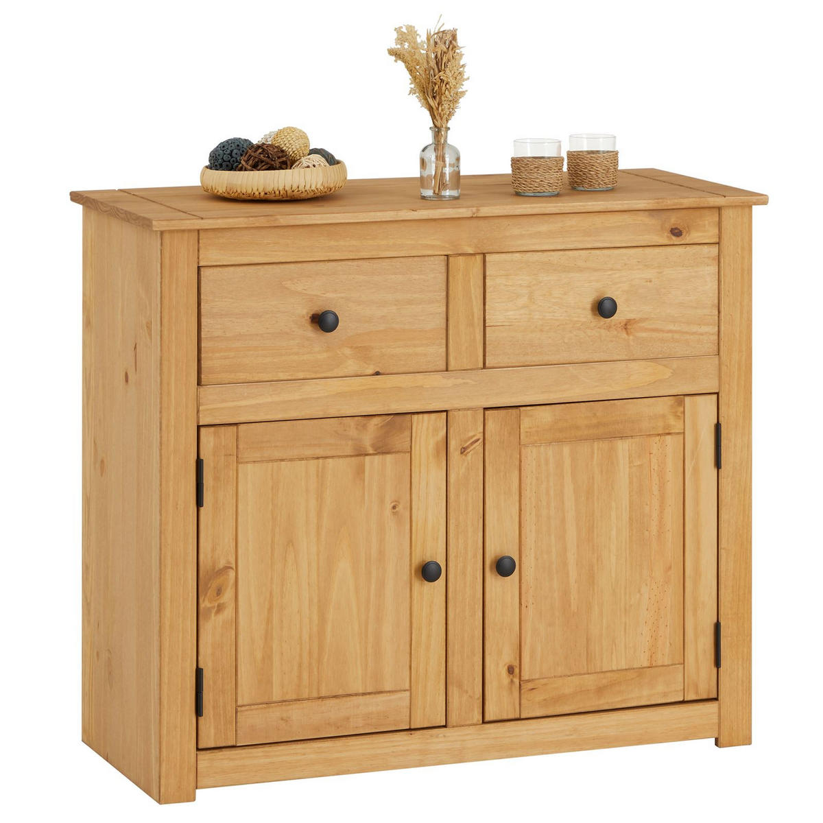 KOMMODE CANCUN - Kieferfarben, Holz (93/80/40cm) - CARO-Möbel