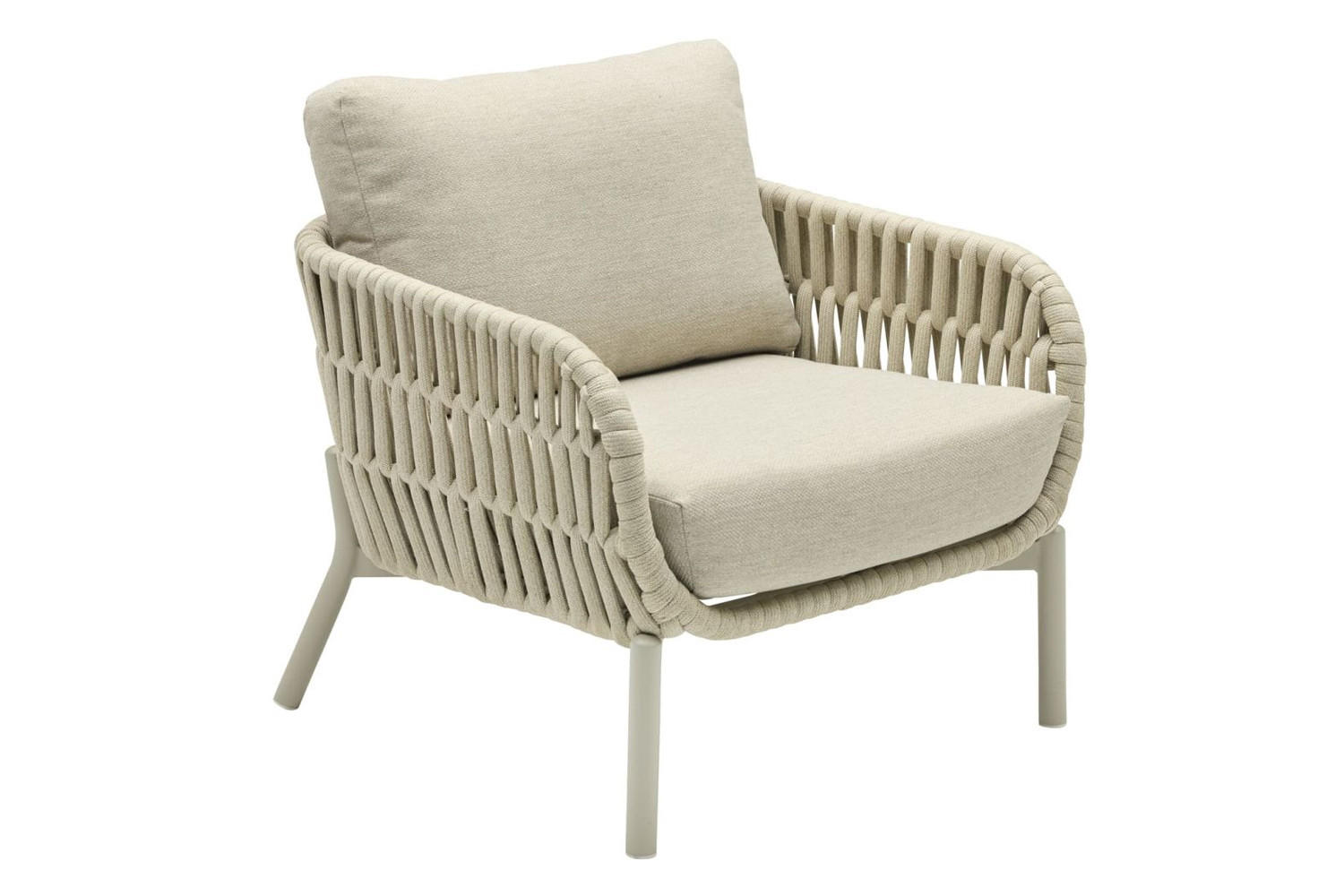 GARTENSTUHL Malte 67x79x82 cm, Kunststoff, Taupe - Taupe, Kunststoff (79/67/82cm) - dasmöbelwerk