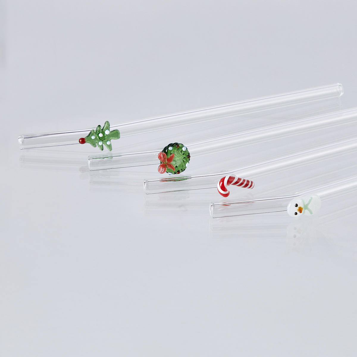 GLASTRINKHALME Long Drink mit Bürste - Transparent, Glas (0.8/20cm) - Butlers