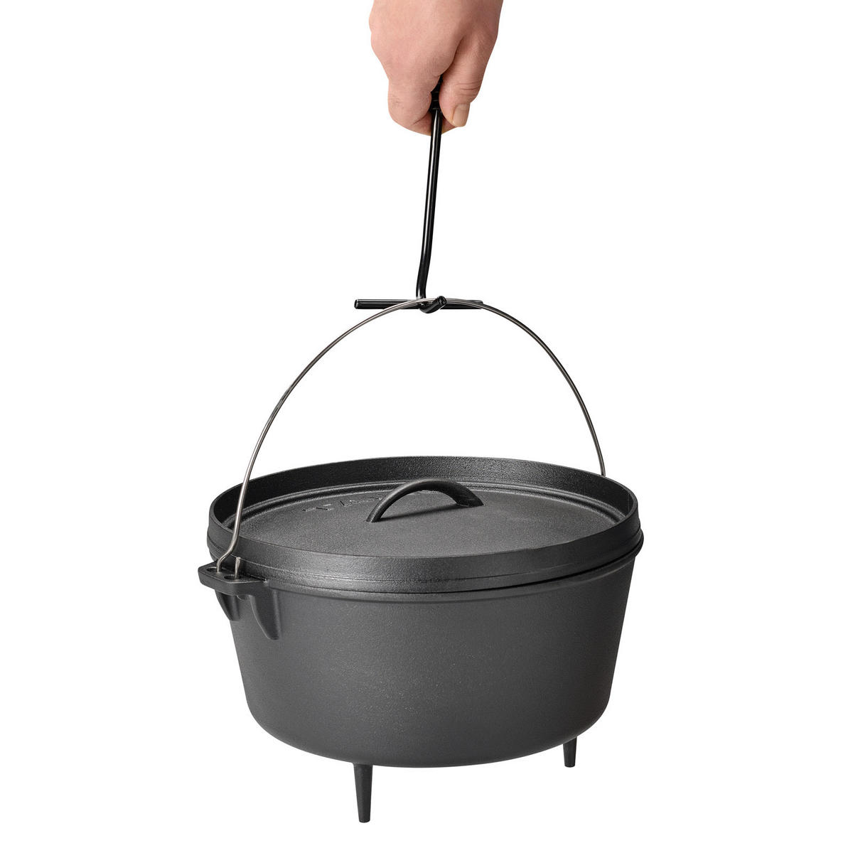 DUTCH OVEN 8L - Schwarz, Metall (29.5cm) - TAINO