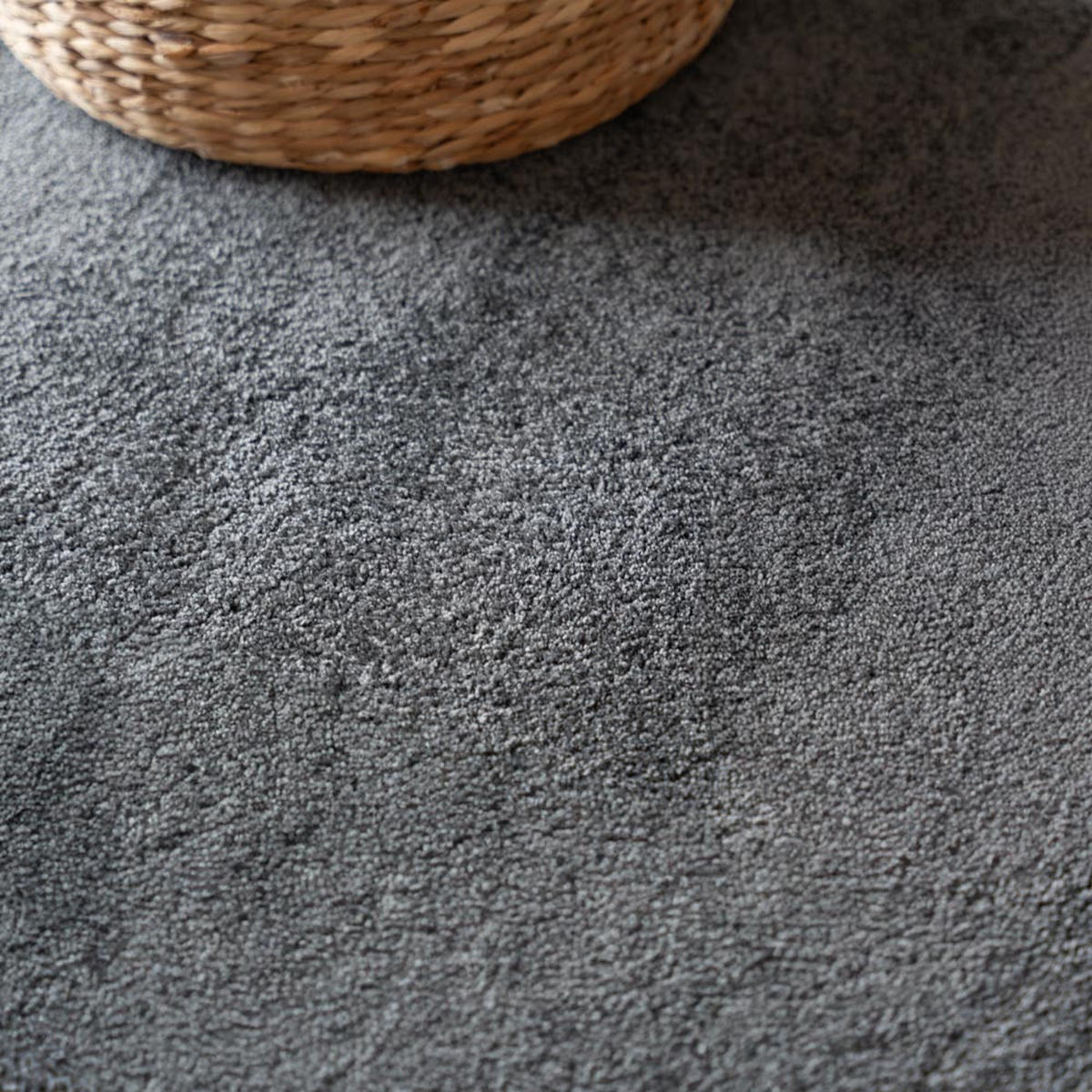 KURZFLORTEPPICH FOFI - Farbe: Grau, Größe: 110 x 60 cm - Grau, Kunststoff (60/110cm) - Home Deluxe