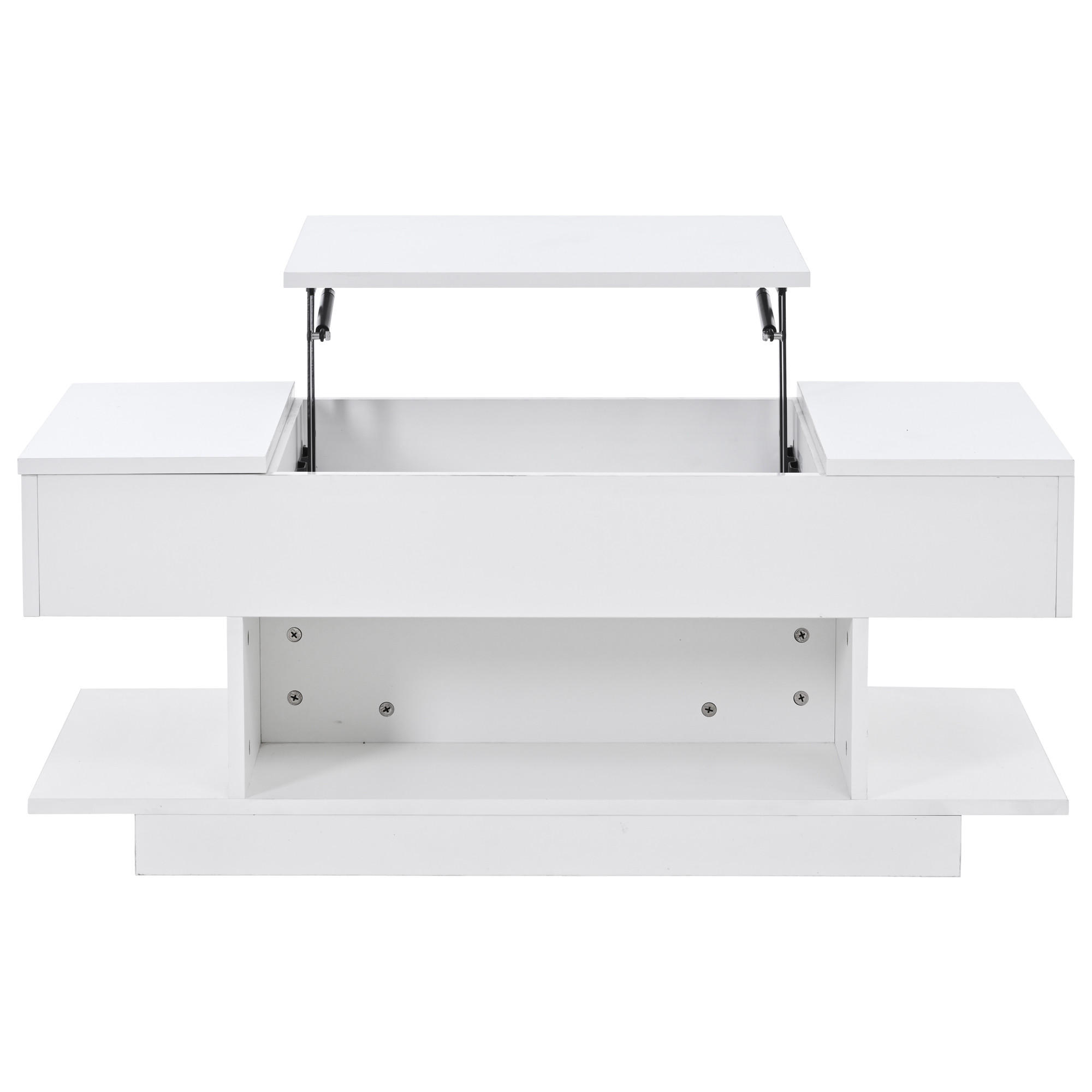 COUCHTISCH Weiß - Weiß, Holzwerkstoff (98/45/40cm)