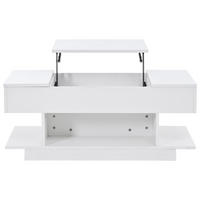 COUCHTISCH Weiß - Weiß, Holzwerkstoff (98/45/40cm)