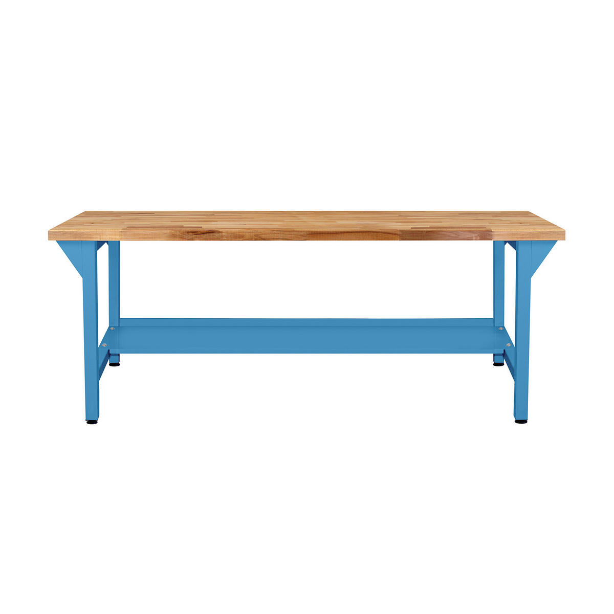 WERKBANK Giant Rhino Plus 84x200x70cm Traglast 500kg Lichtblau - Blau, Holz (200/84/70cm) - PROREGAL
