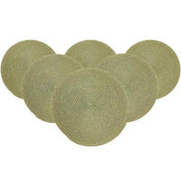 PLATZMATTEN Looma Hellgrün ø 36 cm 6er Set - Hellgrün, Kunststoff (36cm) - Ritzenhoff Breker