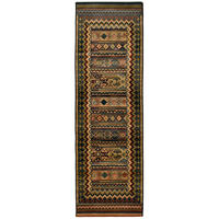 WEBTEPPICH Gabiro 416 80x300 cm - Multicolor, Textil (80/300cm) - THEKO