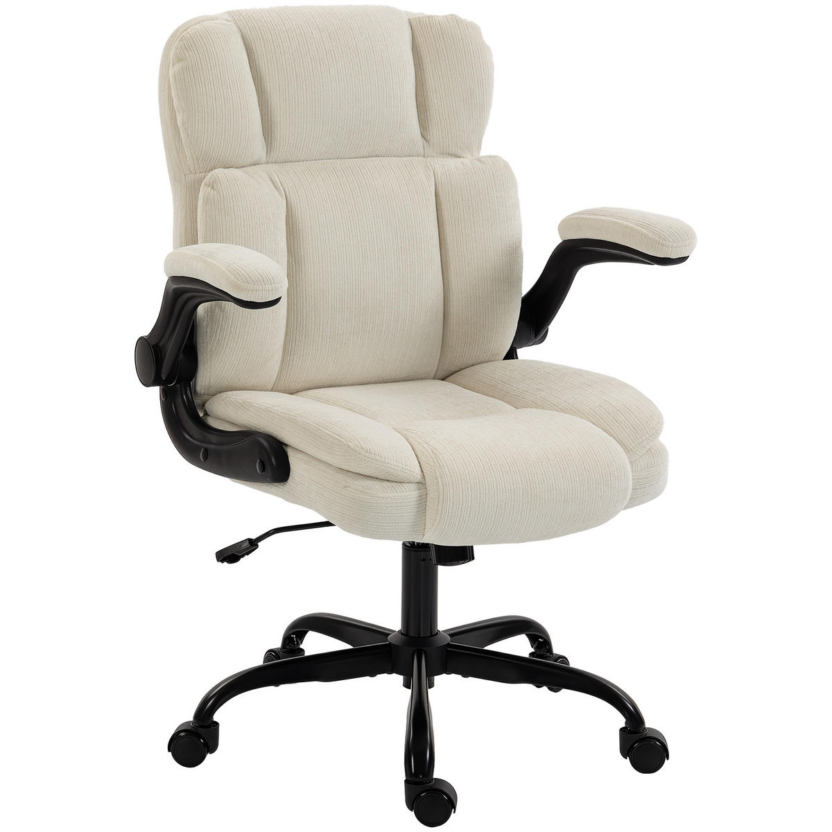 BÜROSTUHL Beige 70.0/67.0/108.0 cm - Beige, Metall (67/108/70cm)