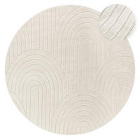 HOCHFLORTEPPICH 160/160 cm Tokio 471 - Creme, Textil (160/160cm) - Paco Home