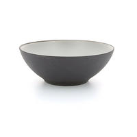 SUPPENSCHÜSSEL / COUPTELLER EQUINOXE 15 cm Pfeffer - Hellgrau, Keramik (15cm) - Revol Porcelaine France