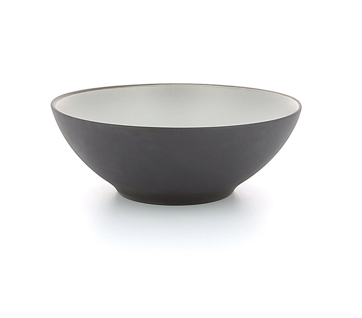SUPPENSCHÜSSEL / COUPTELLER EQUINOXE 15 cm Pfeffer - Hellgrau, Keramik (15cm) - Revol Porcelaine France