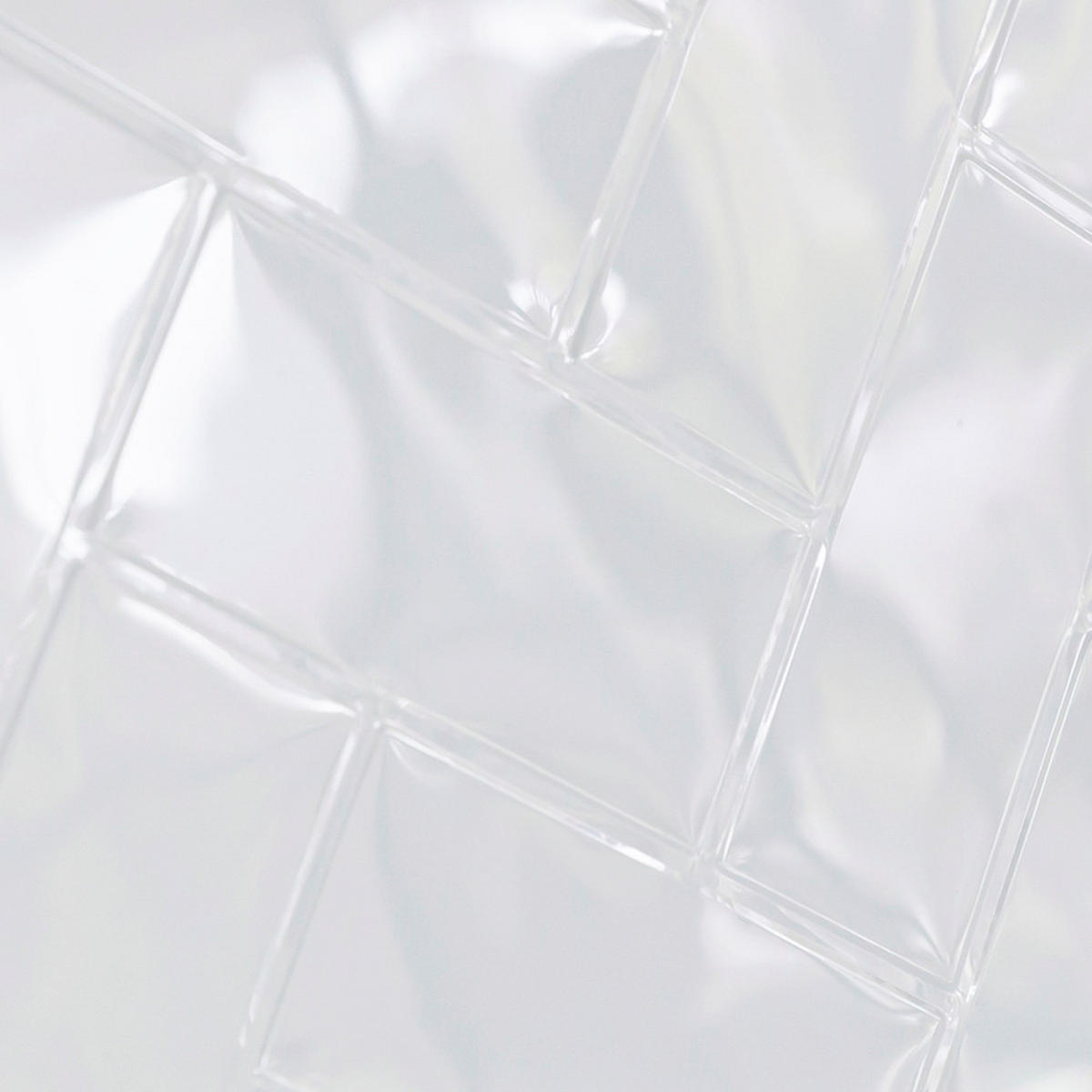 FLIESENAUFKLEBER 1 Stück 30,5 x 30,5 cm Selbstklebende Fliesen - Corbe Bianco - Weiß, Kunststoff (30.5/0.16/30.5cm) - Mazovia