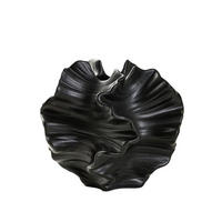 VASE 17 x 17 cm Keramik - Schwarz, Keramik (17cm) - LIBRATON