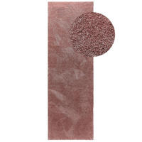 HOCHFLORTEPPICH Melvin waschbar 80/250 cm - Rosa, Kunststoff (80/250cm) - benuta Nest