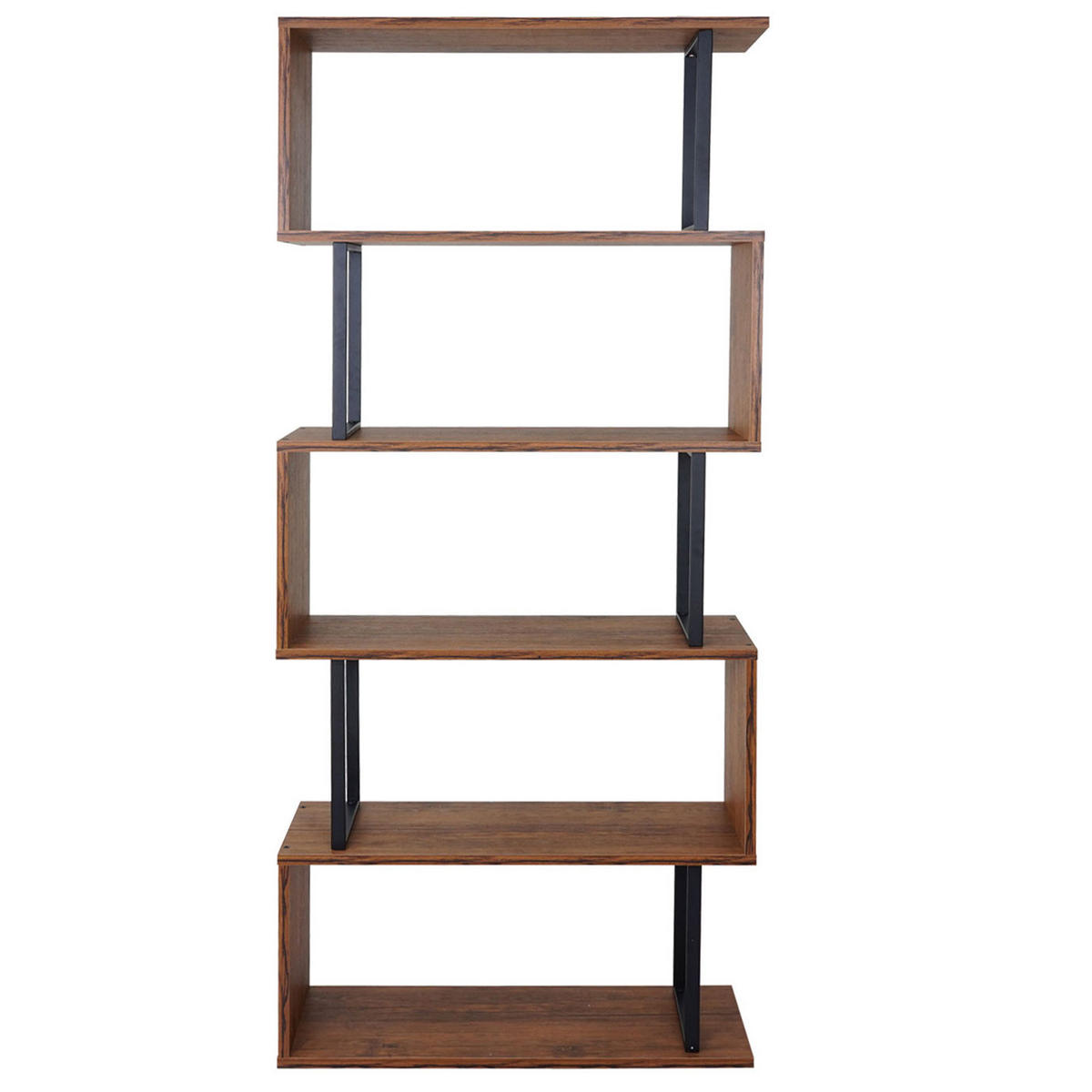 BÜCHERREGAL Braun - Braun, Holzwerkstoff (80/183/30cm) - MCW