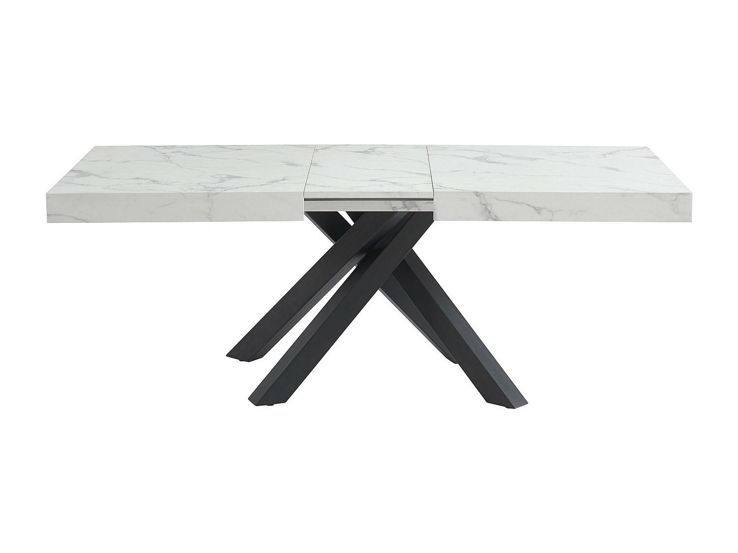 ESSTISCH - 6 Personen, 8 Personen, 10 Personen - Holz, Platte - Weiß - CATONAV - Hellgrau, Holz (90/200/75cm) - Vente-Unique