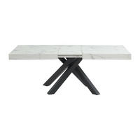 ESSTISCH - 6 Personen, 8 Personen, 10 Personen - Holz, Platte - Weiß - CATONAV - Hellgrau, Holz (90/200/75cm) - Vente-Unique