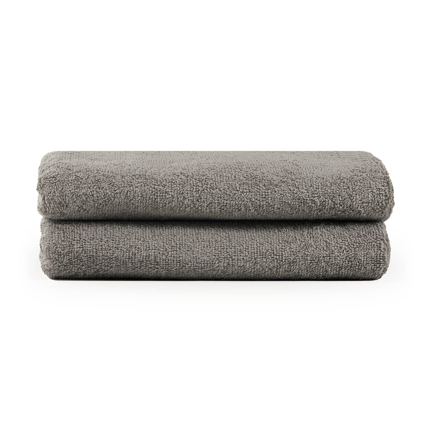 HANDTUCH 2er-Set, 2x Handtuch 50/100 cm, Grau - Grau, Textil (50/100cm) - Blumtal