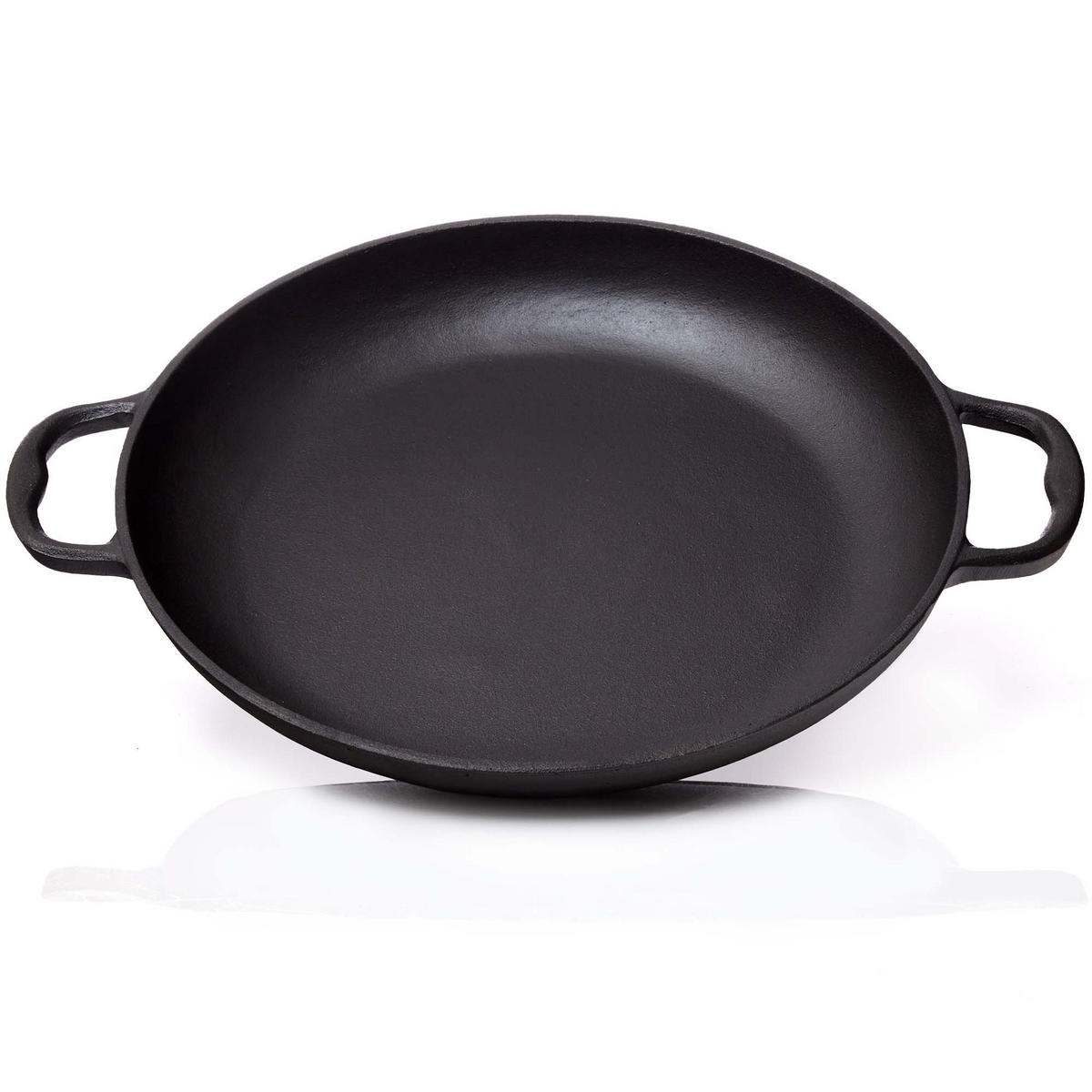 PAELLAPFANNE Gusseisen Ø36cm 6 Personen  - Schwarz, Metall (38/7/38cm) - BBQ Nerd