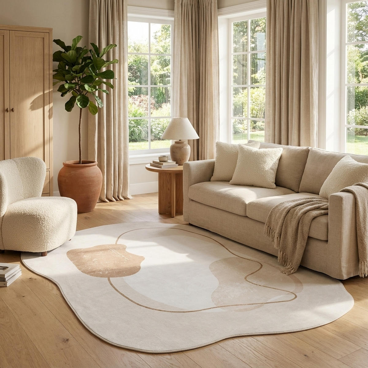 TEPPICH WISP Rosa 180/250 cm - Rosa, Textil (180/250cm) - Tapiso