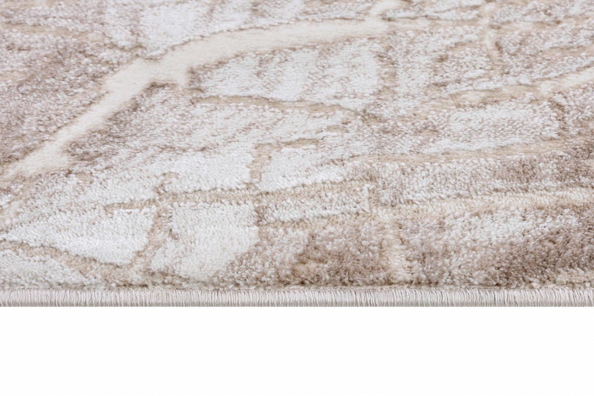 TEPIH bež krem apstraktni - 200 x 300 cm - bež, tekstil (200/300cm) - Mazovia