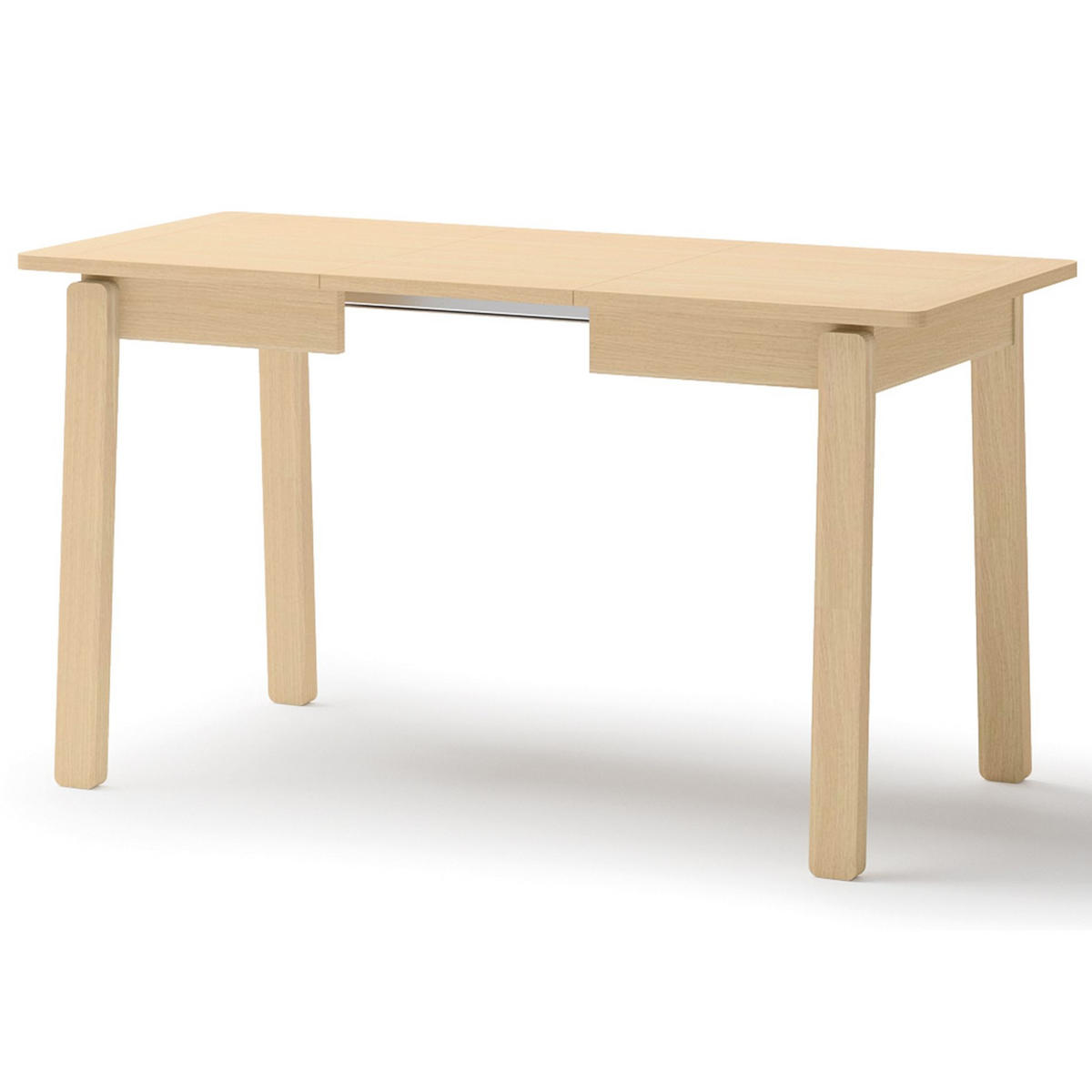 ESSTISCH Plot ausziehbar Helle Eichenholzoptik, 104 x 224 x 60 cm - Beige, Holz/Holzwerkstoff (60/104/77cm) - Selsey